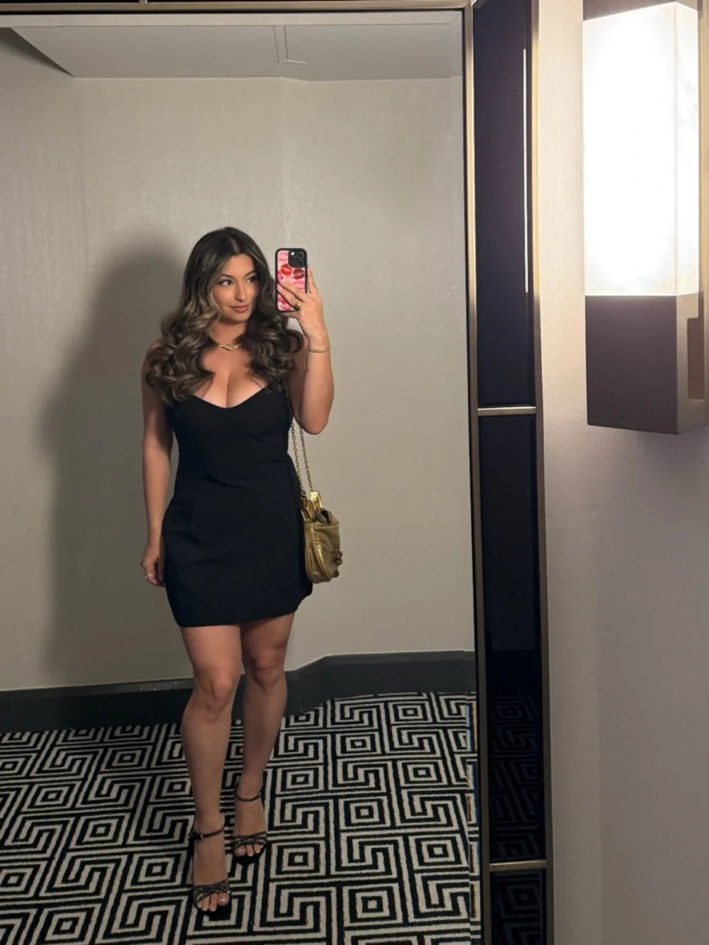 Oh Polly Black Bodycon Mini Dress - Picture 9 of 9